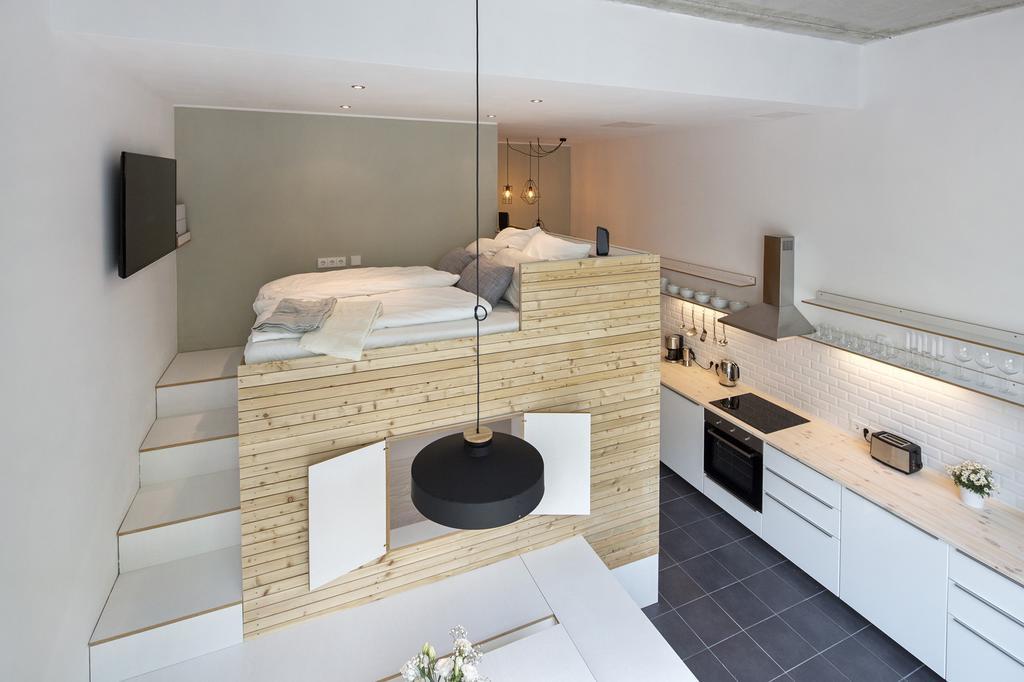 Modern Design Apartment Berlino Esterno foto